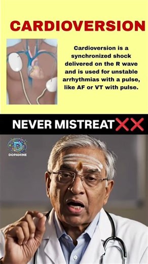 Cardioversion vs Defibrillation| Best app for NEET PG Preparation |Dopamine|