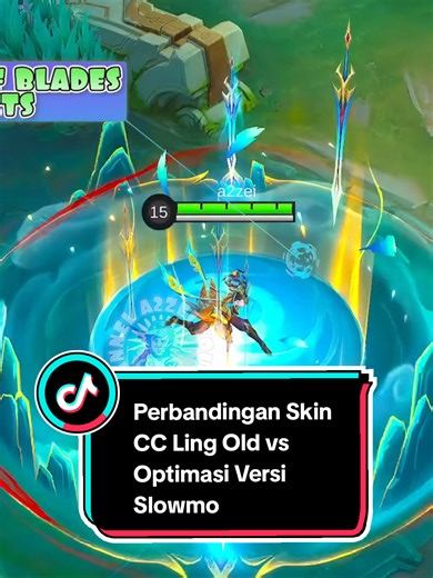 Perbandingan Skin Collector Ling Old vs Revamp Versi Slowmo | YT: a2zei #mlbb #mobilelegends #ling #lingcollector #sereneplume