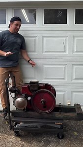 1929 Hercules throttle governed stationary engine. We learned some new things today and made some solid progress towards getting this beauty running! #hercules #hitandmissengine #vintage #engine | The Barn Brothers