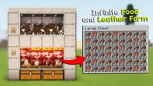 Easy Automatic Cow Farm Tutorial in Minecraft 1.21!  (Java & Bedrock)