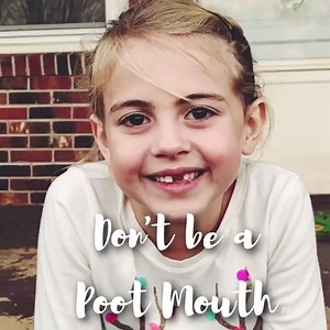 Gotta call it like it is...don't be a poot mouth! Love it! | Momma Camp