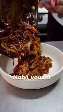 Bœuf aux oignons façon Olivier Lin Recette authentique et savoureuse 🍽️ #recette #chefchaouen