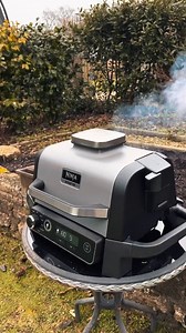 BBQ like a pro with the Ninja Woodfire Electric BBQ Grill & Smoker! ⁠ ⁠ Our NEW outdoor grill features seven cooking functions, including Woodfire Technology which helps you achieve real smoky flavours using natural and eco-friendly wood pellets. ⁠ ⁠ 👉 BBQ grill, smoke, air fry, roast and more ⁠ 👉 Easy to use – no charcoal, gas or flames⁠ 👉 Includes Woodfire Technology for authentic woodfire flavours⁠ 👉 Compact and portable ⁠ 👉 Weather resistant for year-round outdoor grilling⁠ ⁠ Imagine fu