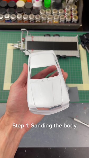 Building a Mercedes-Benz rally car #ModelCars #Cars #ScaleModels #Hobby #Miniatures #Italeri #Diecast #Tamiya #Aoshima #Revell #Fujimi #ToyCar