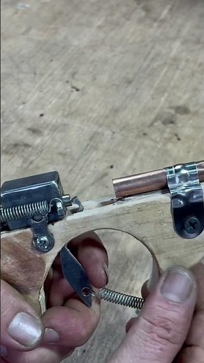 DIY Simple trigger mechanism # Craft Design # Cool idea