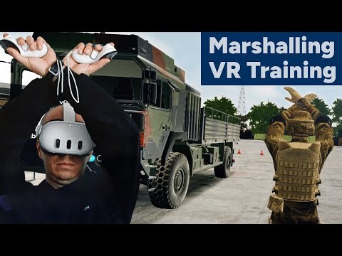 Military Marshalling VR Training | Quest 3 and Pico 4