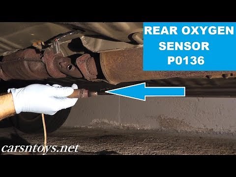 Rear Oxygen Sensor Replacement P0136 HD | After Catalytic Converter Oxygen Sensor