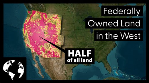Why the federal government owns so much land in the American West