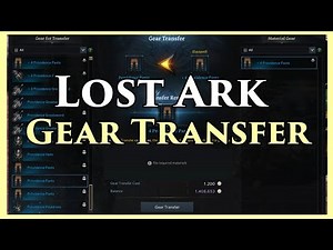 Gear Transfer In Lost Ark - A Short Guide
