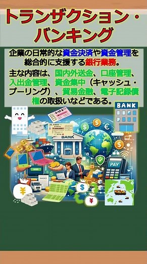 Virtual Commerce University One-Point Lecture ~Transaction Banking~ #shorts