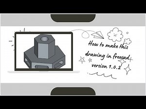 FreeCAD 1.0.2 Tutorial | Hexagon Modeling with Pad, Slot & Pocket (Through All)