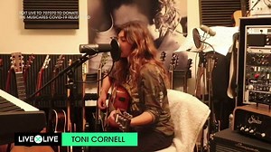 405K views · 14K reactions | Watch Chris’s 15 year old daughter, Toni Cornell‘s cover of "Hunger Strike" from her dad’s home studio for LiveXLive with Matthew Pinfield. All proceeds going to MusiCares. | Chris Cornell | Facebook