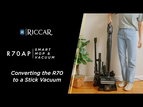 Converting the R70 to a Stick Vacuum with the Accessory Package