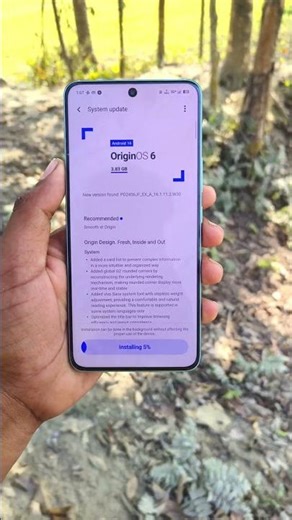 Vivo & iQOO OriginOS 6 Installing #hmtechnical #youtubeshorts #youtube