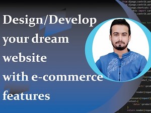 Custom web application made with React and Django