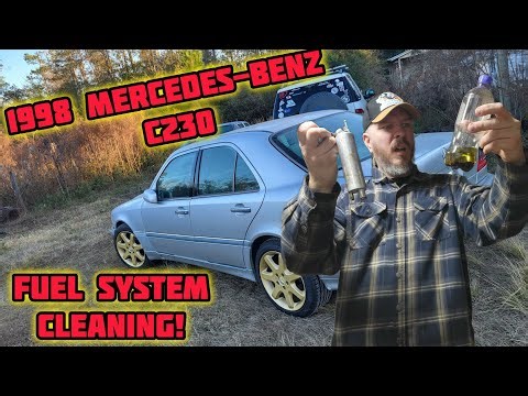 1998 Mercedes-Benz C230 fuel system cleanout! It's worse than we thought!