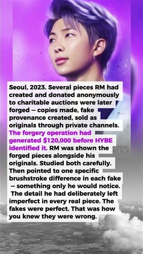 What Happened When RM's Unsigned Artwork Was Forged and Sold