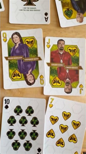 BREAKING BAD PLAYING CARDS! (I bought it at the Breaking Bad Store) #breakingbadfans #breakingbad