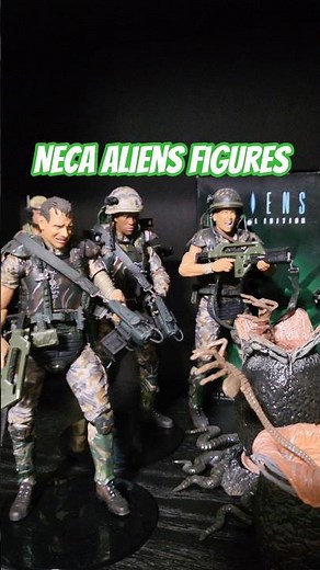 Neca Aliens Figures #aliens #aliensmovie #neca #actionfigure #collectibles #nostalgia