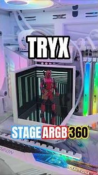 Make your Gaming PC stand out with the TRYX STAGE ARGB 360 AIO CPU cooler 💦😍