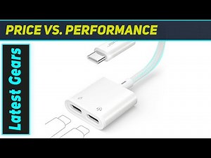 JSAUX USB C Splitter: The Ultimate 2-in-1 Audio & Charging Adapter
