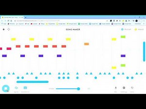 Gravity falls opening theme on chrome music lab (full)