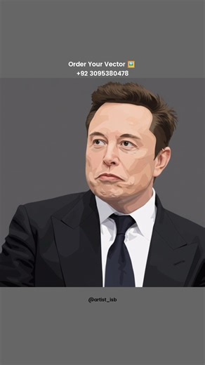 Elon Musk Vector 🖼️ | #vectoristan