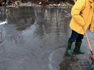 open drainage channels on flooded roads | Inside Chanel