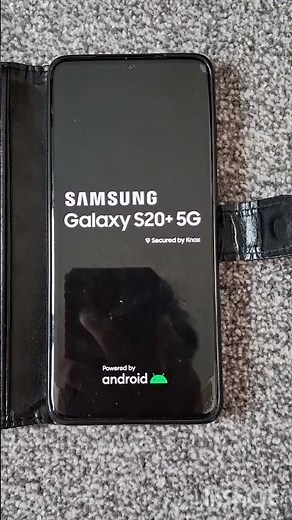 Samsung Galaxy S20+ 5G startup and shutdown