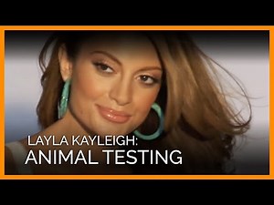 Layla Kayleigh Talks to PETA About Animal Testing