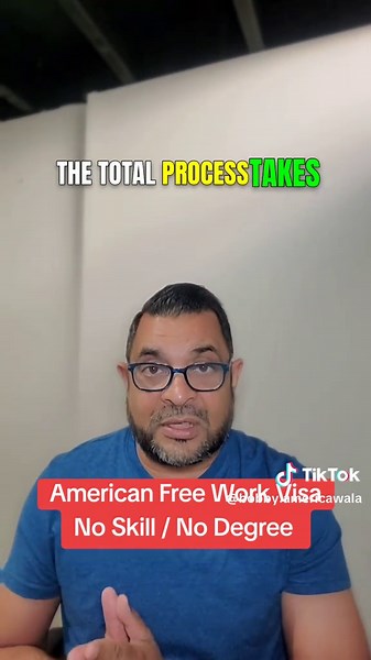 American Free Work Visa Options for No Skill or Degree
