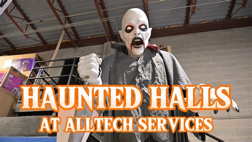 11 reactions | ️ Behind the Scenes at AllTech’s Haunted Halls! ...