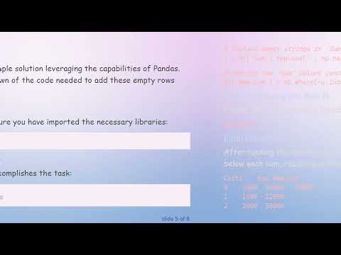 Efficiently Adding N Empty Rows in a DataFrame with Pandas