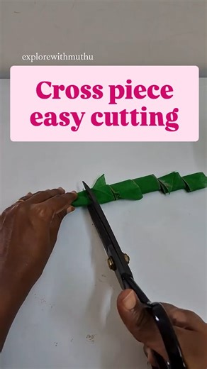 Muthuselvi | Sharing my knowledge | Sharing is caring🥂❤️ on Instagram: "🤩Sewing tip-5 Cross piece Bias strip #explorewithmuthu #sewingtipsforbeginners #crosspiece #biasstrips #usefultips #sewinghack #easysewing"