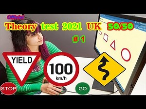 Theory test 2021 uk Official Driving test 50/50 serie #1‪@theory_test_uk‬