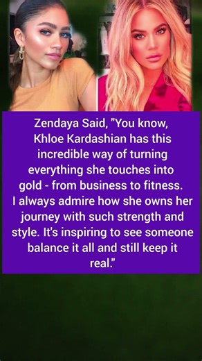 Zendaya Said, Khloe Kardashian has this...#zendaya#khloekardashian#shortsfeed#trending #viral