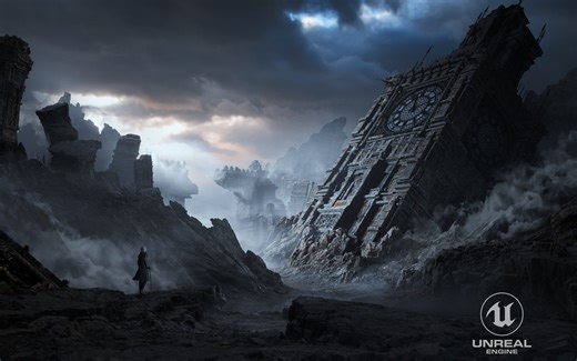 【4K】钟 | UE5（虚幻5）场景创作渲染短片