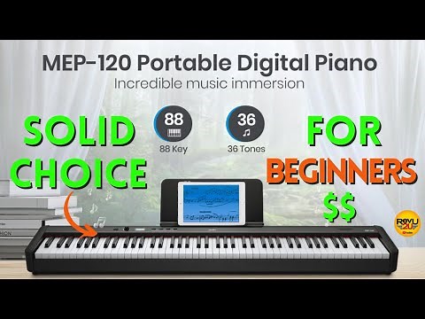 Best Beginner Piano? We Review the MouKey MEP-120 Full-Size Electric Keyboard with Bag
