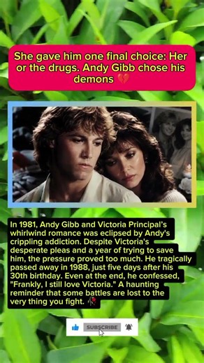 Andy Gibb’s FINAL CHOICE: Why He Lost Victoria Principal to DRUGS!