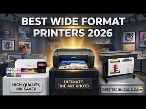 Best Wide Format Printers 2026 | Top Large-Format Picks