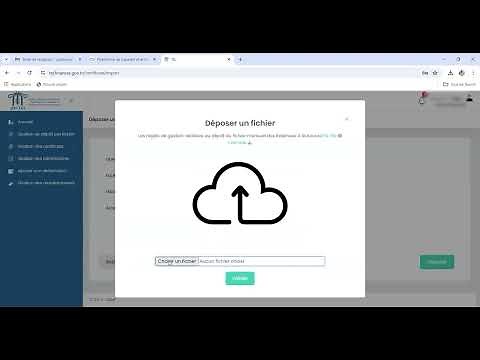 Ajout de certificat par dépôt de fichier XML sur la Plateforme TEJ