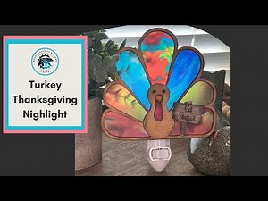 How to Assemble a Turkey Thanksgiving Nightlight | Laser Cut SVG Tutorial