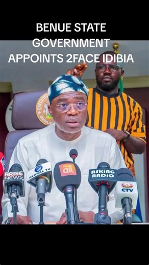 Benue State Government Appoints Toface as Advisor