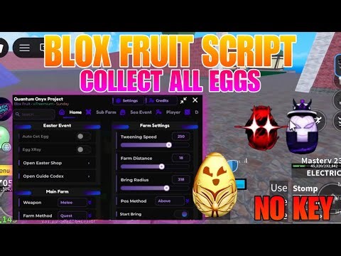 [ BEST ] Blox Fruits Script Quantum Hub - No Key !!/ Easter Egg / Auto Get Egg 🥚 / Infi Candy EGG /