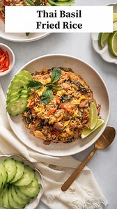 Thai Fried Rice >>> 😍 There is fried rice, then there is Thai Fried Rice! This aromatic packed easy fried rice is so delicious. Comment “Recipe” and I’ll send you my recipe✨ . . . #friedrice #Easyrecipes #thaifood #thairecipes #comfortfood | Takes Two Eggs