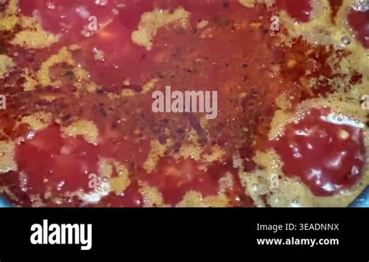 Boiling of red beetroot borscht in multi-cooker pot Stock Video Footage - Alamy