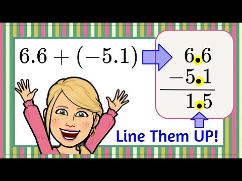 Adding Rational Numbers in Decimal Form | Grade 7 Math | 7.NS.A.1 💚