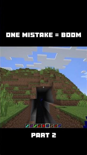 This TNT mistake cost me EVERYTHING #minecraft #shorts