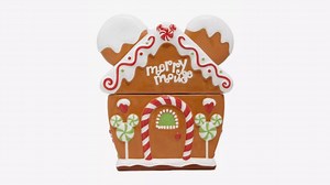 This Mickey Mouse Gingerbread House Cookie Jar Is A Magical Addition To Your Kitchen! | Chip and Company