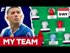 MY FPL TEAM SELECTION | GW9 ✅ 96 POINTS! 🔥